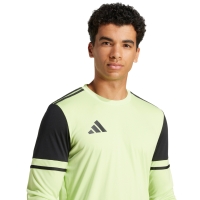 Men's Portar jersey adidas Squadra 25 Maneca Lunga lime JG1129