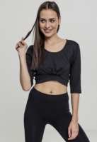 Active 3/4 Sleeve Cropped Top dama Urban Classics