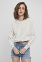 Oversized Cropped Crewneck dama Urban Classics