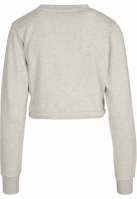 Oversized Cropped Crewneck dama Urban Classics