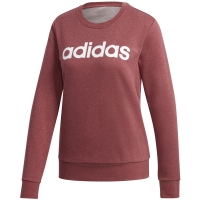 Bluza trening adidas Essentials Linear Crewneck bordowa GD2956