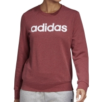 Bluza trening adidas Essentials Linear Crewneck bordowa GD2956