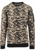 Sweat Camo Bomber Crew Urban Classics