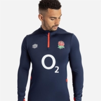 Umbro England Rugby Mid Layer Top 2023 2024 adulti