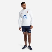 Umbro England Rugby Warm Up Mid Layer Top 2023 2024 adulti