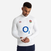 Umbro England Rugby Warm Up Mid Layer Top 2023 2024 adulti