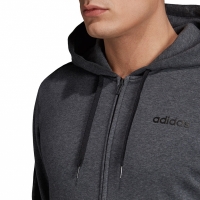 Bluza Men's adidas Essentials 3 Stripes Fullzip gray DX2528