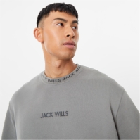 Bluza trening Jack Wills Jacquard Crew