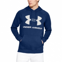 Bluza Hanorac Men's Under Armor Rival Logo blue 1345628-449 Under Armour