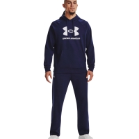 Bluza Hanorac pentru b?rba?i Under Armour Rival Logo HD, bleumarin 1379758 410