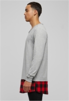 Long Flanell Bottom Open Edge Crewneck Urban Classics