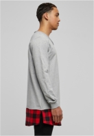 Long Flanell Bottom Open Edge Crewneck Urban Classics