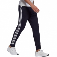 Bluza Pantalon Spodnie męskie adidas Essentials Tapered Cuff 3-Band granatowe GK8823