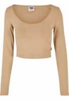 Organic Cropped Longsleeve dama Urban Classics