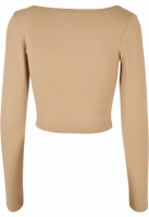 Organic Cropped Longsleeve dama Urban Classics