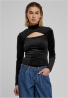 Velvet Cut-Out Turtleneck Body dama Urban Classics