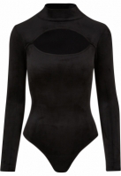 Velvet Cut-Out Turtleneck Body dama Urban Classics