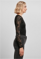 Lace Longsleeve Body dama Urban Classics