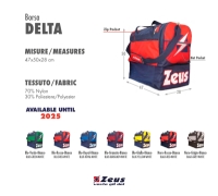 BORSA DELTA Zeus bleumarin rosu