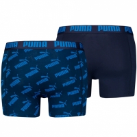 Lenjerie intima Bokserki Puma Men Aop 2P granatowe 935054 02