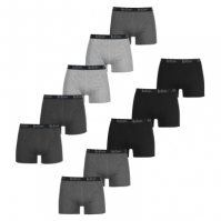 Lenjerie intima Pantalon scurt Combat Lee Cooper 10 Pack Hipster barbat