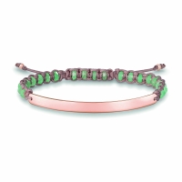 Bratari THOMAS SABO LBA00548916L2 pentru Femei green, roz auriu