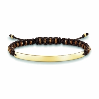 Bratari THOMAS SABO LBA00568942L1 pentru Femei brown, auriu