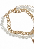 Padlock Pearl Layering Bracelet Urban Classics