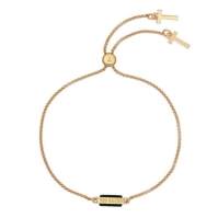 Ted Baker GLORII Logo Gem Bar Adjustable Bracelet For dama