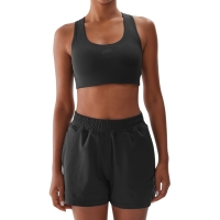 Sports bra 4F F140 deep black 4FWAW24USBAF140 20S