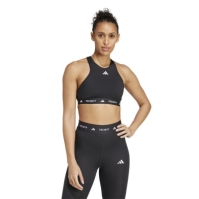 adidas TECHFIT Medium Support High Neck Sports Bra dama