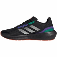 Buty meskie adidas Runfalcon 3 TR czarno-zielono-fioletowe HP7570