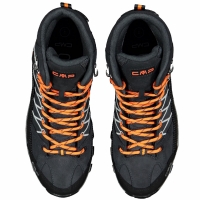 Buty trekkingowe meskie CMP Rigel Mid WP czarno-pomaranczowe 3Q1294756UE