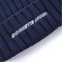 Societe Noir Noir Rib Beanie