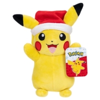 Pokemon Pikachu Seasonal 8-Inch Plush with Santa Hat