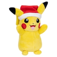 Pokemon Pikachu Seasonal 8-Inch Plush with Santa Hat