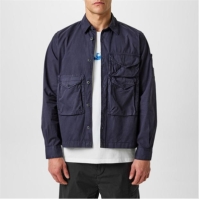 CP Company Organic Gabardine Buttoned Utility Overshirt