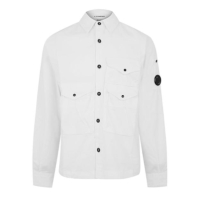 CP Company Organic Gabardine Buttoned Utility Overshirt