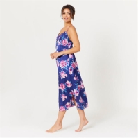 Rochie Be You You Floral Satin Maxi Night