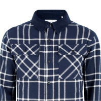 Firetrap Borg Check Overshirt barbat