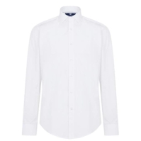 Camasa Haines and Bonner Tailored Fit Regular Collar Poplin