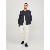 Jack and Jones Venice Linen Blend Maneca Lunga Overshirt