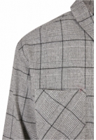 Camasa Long Oversized Checked Greyish Urban Classics