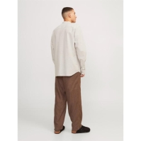 Camasa Jack and Jones Maneca Lunga Buttoned Linen