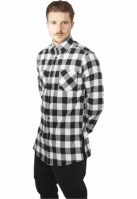 Camasa Side-Zip Long Checked Flanell Urban Classics