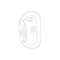 Carabiniera Petzl Triat-Lock Oxan