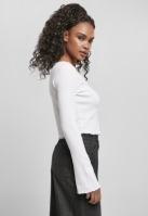 Cropped Rib Cardigan dama Urban Classics