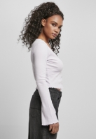 Cropped Rib Cardigan dama Urban Classics