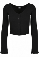 Cropped Rib Cardigan dama Urban Classics