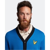 Lyle and Scott and Scott Block Cardigan barbat